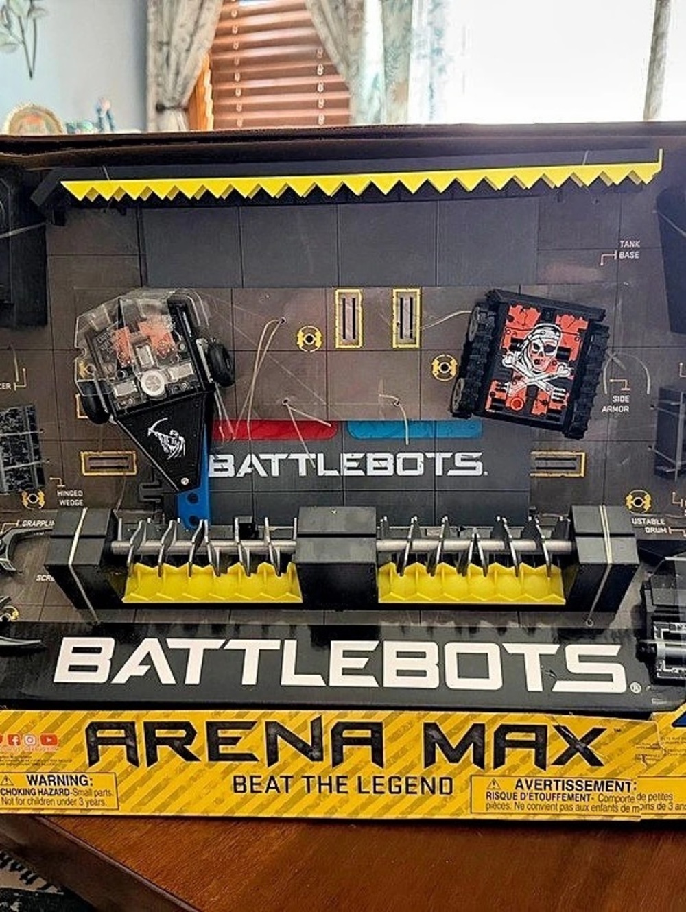 HEXBUG BattleBots Arena Max Playset Black & Yellow